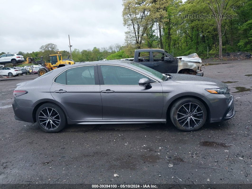 2021 Toyota Camry Se Awd/se Nightshade Edition Awd Gray vin: 4T1G11BK2MU027789