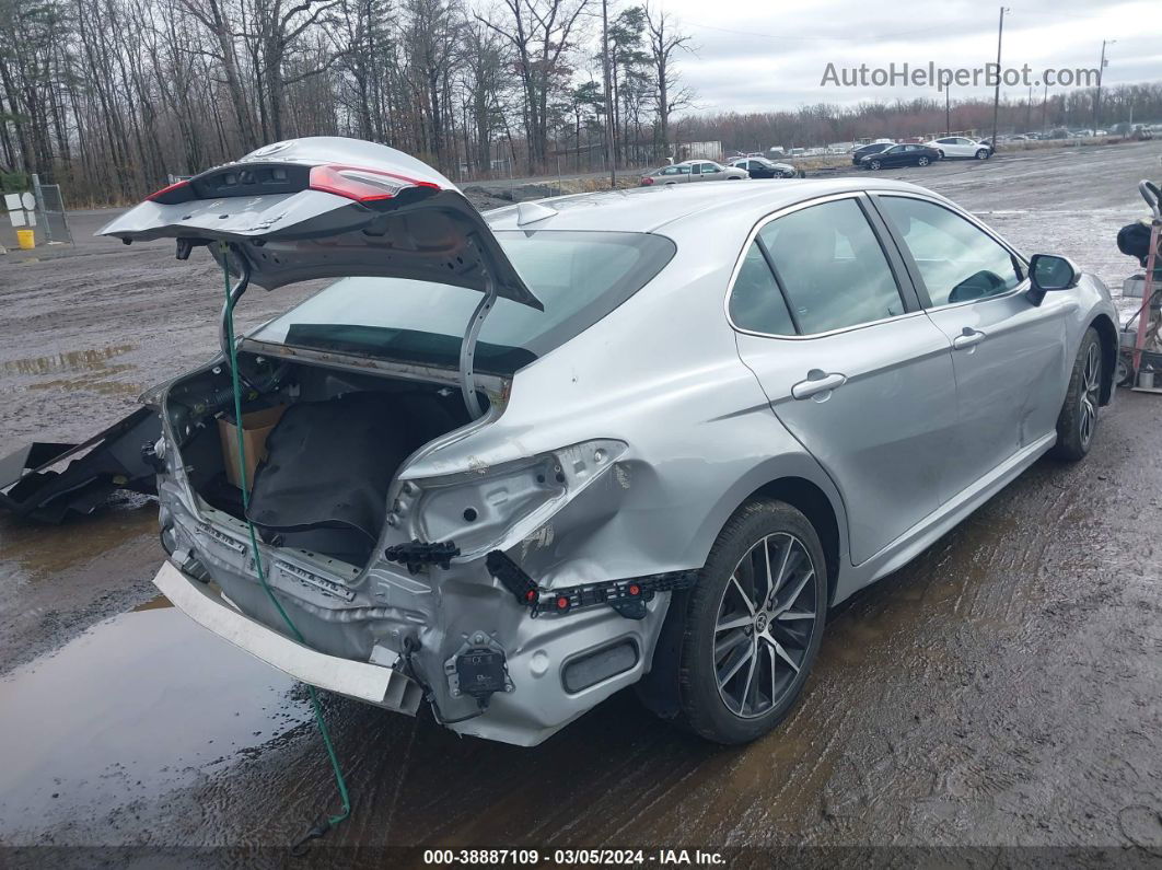 2021 Toyota Camry Se Awd Silver vin: 4T1G11BK2MU028716