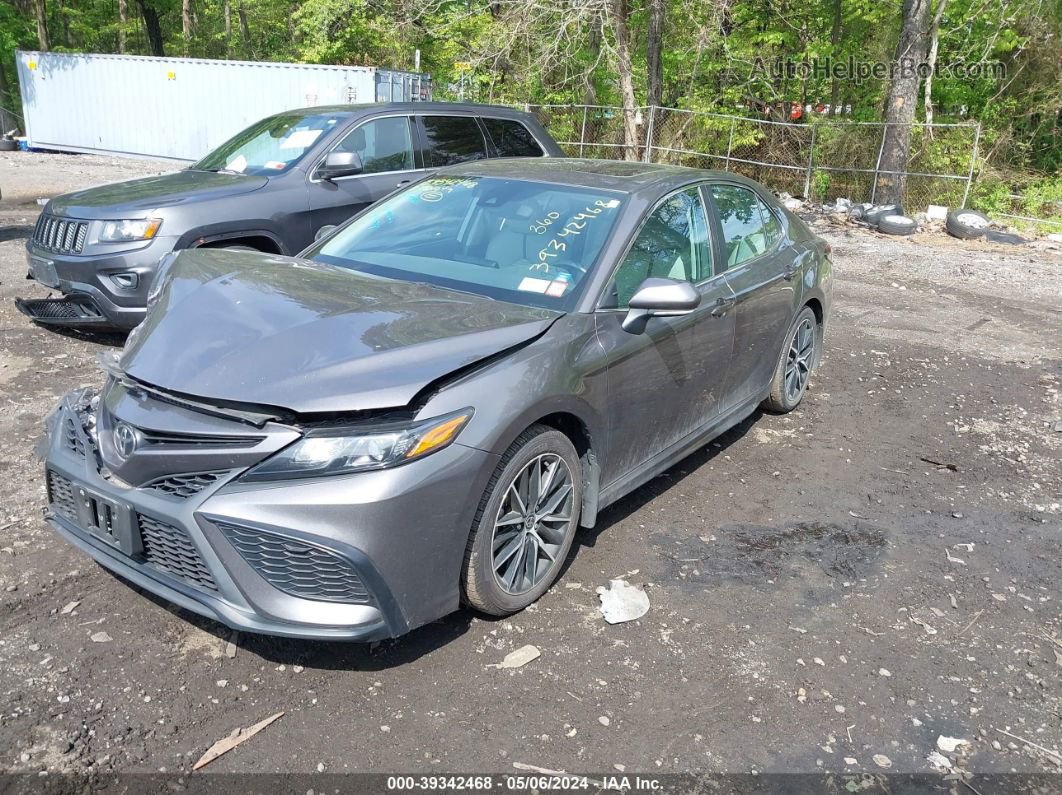 2021 Toyota Camry Se Awd Gray vin: 4T1G11BK2MU033849