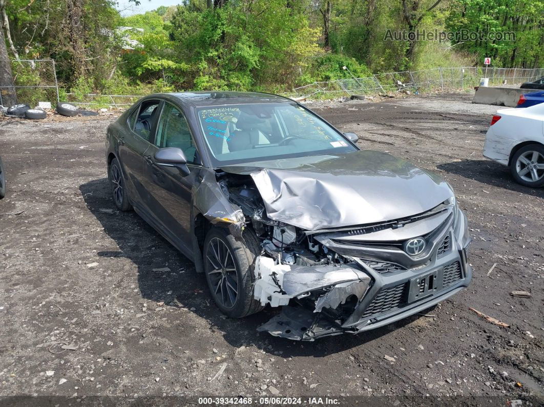 2021 Toyota Camry Se Awd Gray vin: 4T1G11BK2MU033849