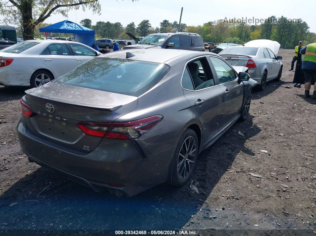 2021 Toyota Camry Se Awd Gray vin: 4T1G11BK2MU033849