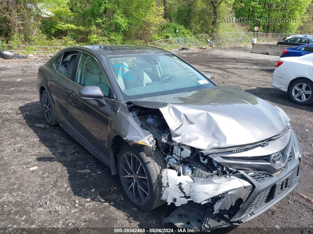 2021 Toyota Camry Se Awd Gray vin: 4T1G11BK2MU033849