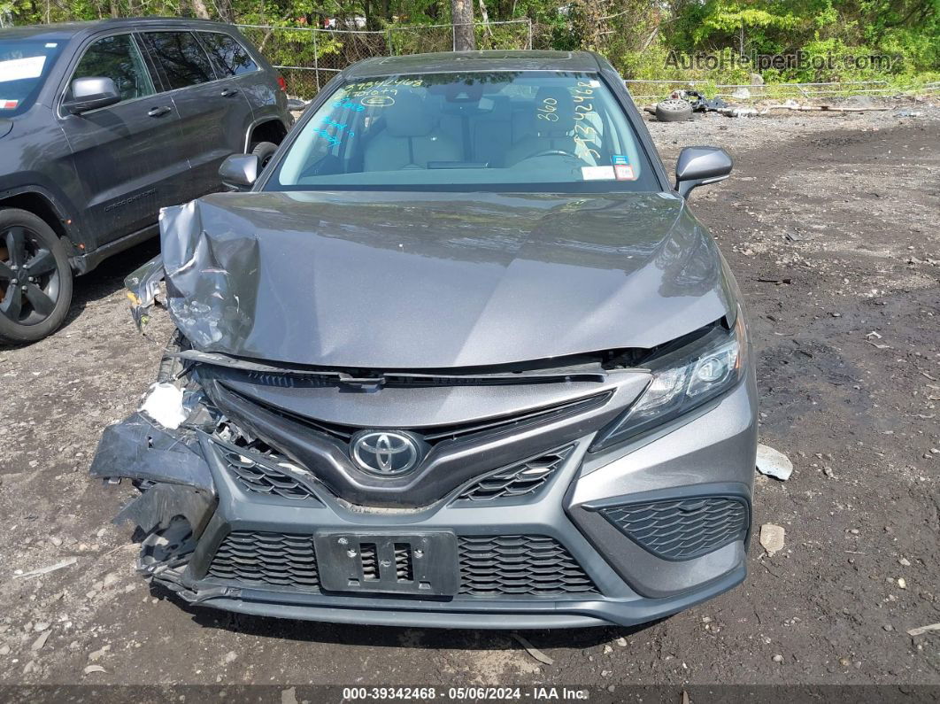 2021 Toyota Camry Se Awd Gray vin: 4T1G11BK2MU033849