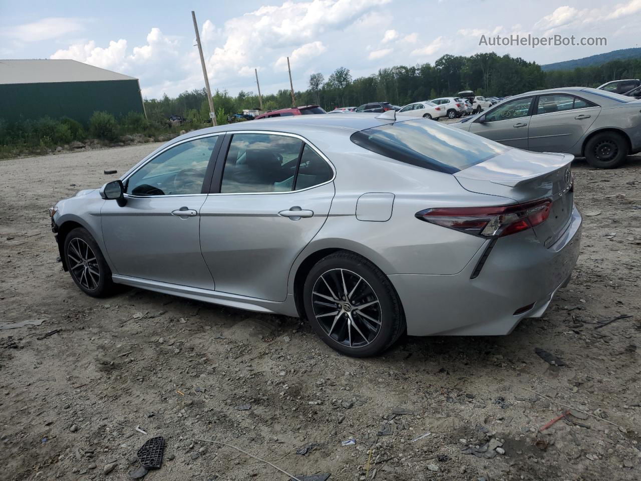 2021 Toyota Camry Se Silver vin: 4T1G11BK3MU036453