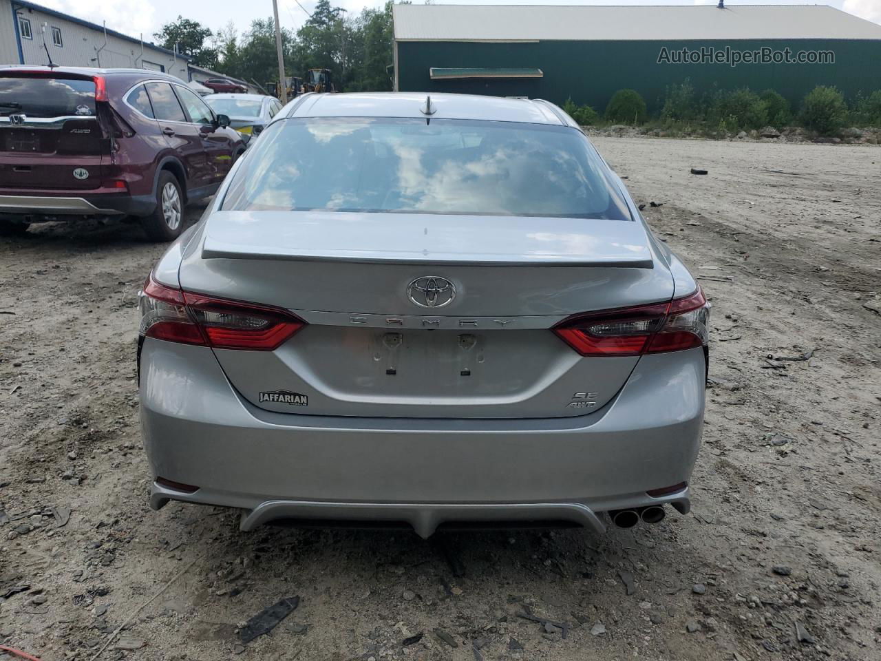 2021 Toyota Camry Se Silver vin: 4T1G11BK3MU036453