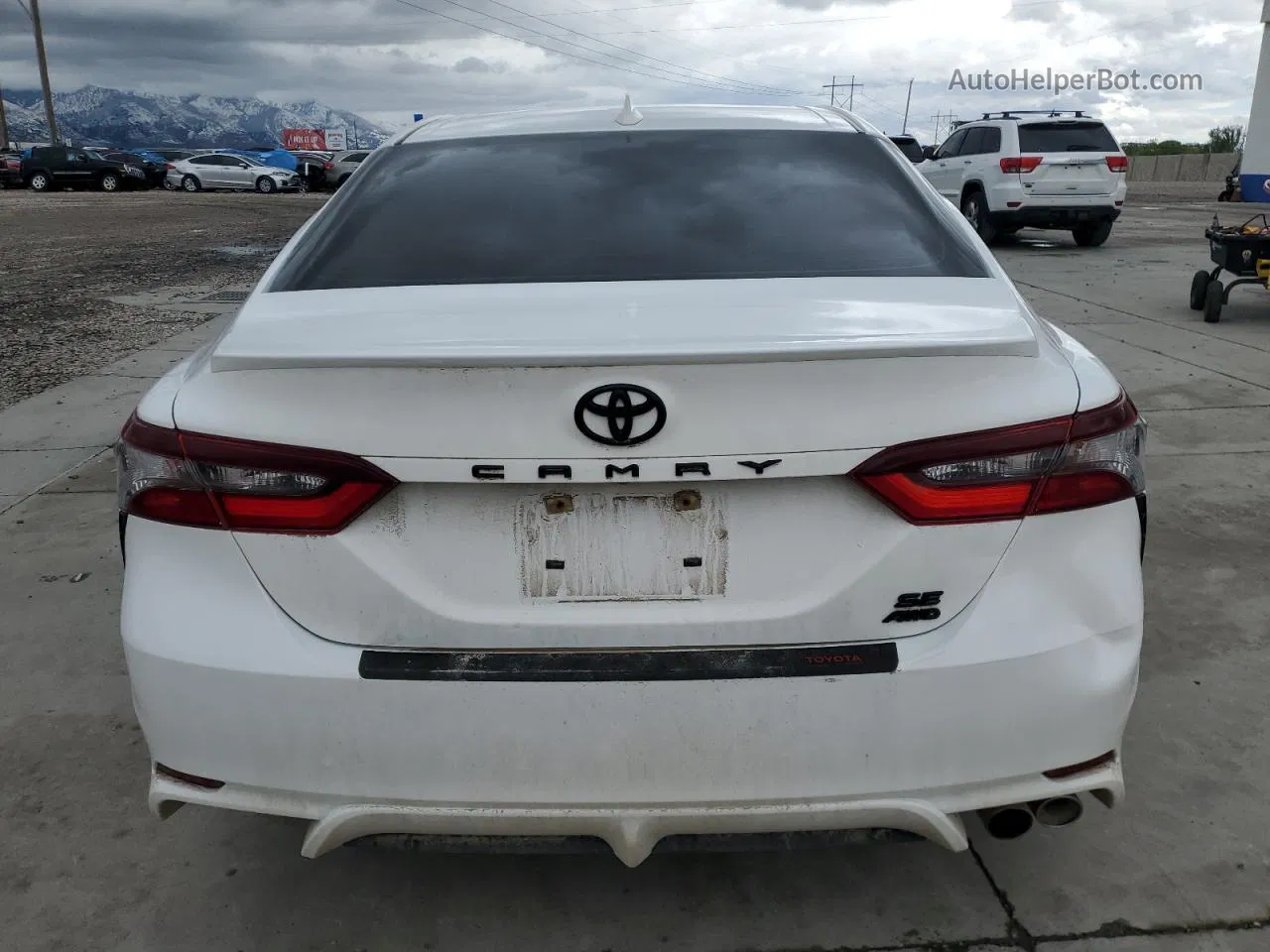 2021 Toyota Camry Se White vin: 4T1G11BK3MU038719