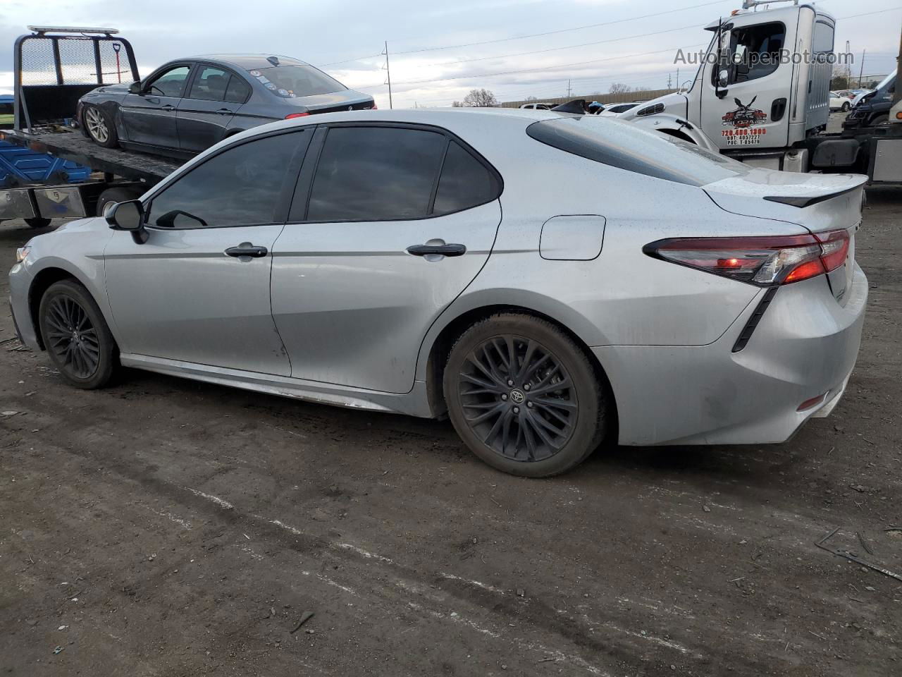 2021 Toyota Camry Se Серебряный vin: 4T1G11BK3MU039174