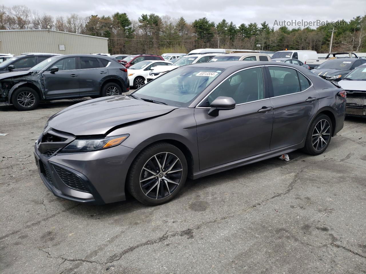 2021 Toyota Camry Se Gray vin: 4T1G11BK3MU042916