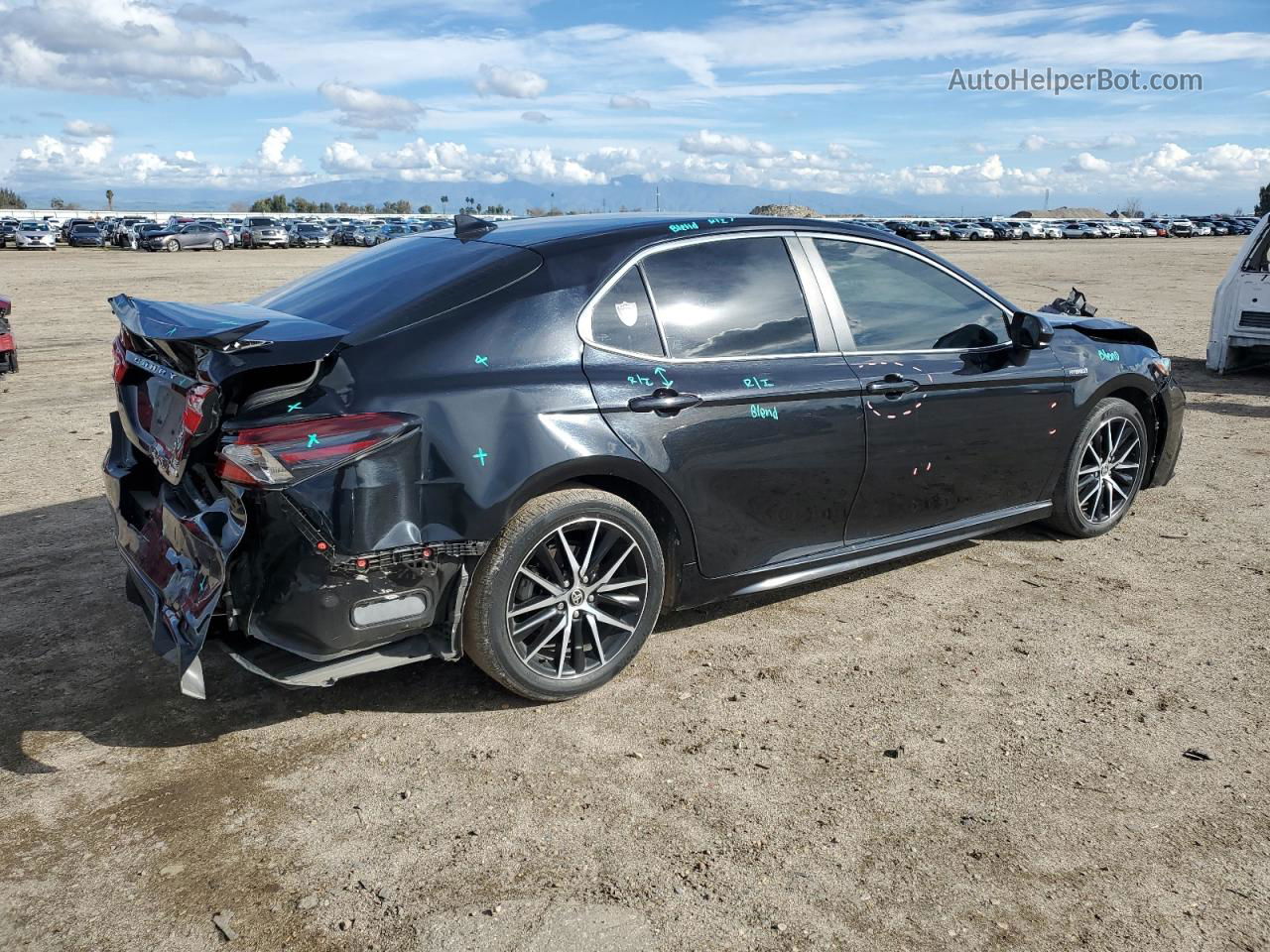 2021 Toyota Camry Se Black vin: 4T1G31AK1MU566979