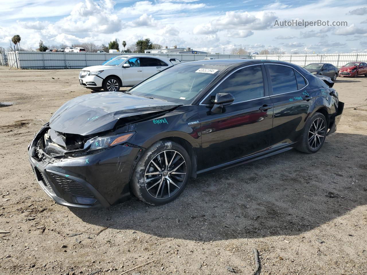 2021 Toyota Camry Se Black vin: 4T1G31AK1MU566979