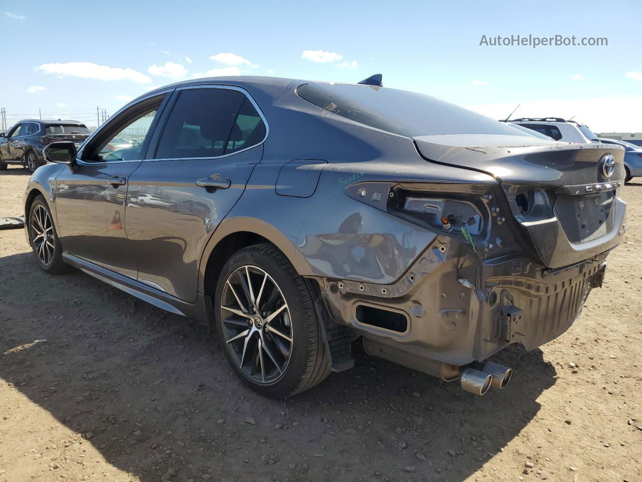 2021 Toyota Camry Se Серый vin: 4T1G31AK2MU564335