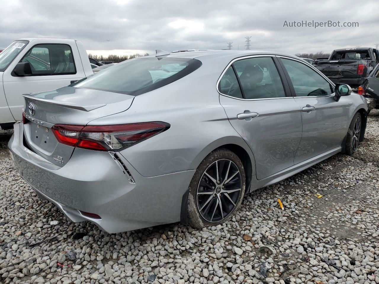 2021 Toyota Camry Se Silver vin: 4T1G31AK6MU569408