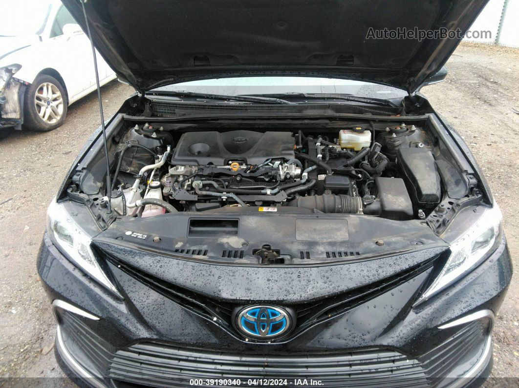 2021 Toyota Camry Le Hybrid Black vin: 4T1H31AK0MU560868