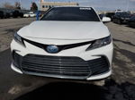 2021 Toyota Camry Le White vin: 4T1H31AK4MU565281