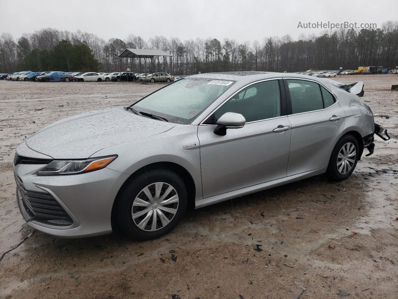 2021 Toyota Camry Le Silver vin: 4T1H31AK7MU562147