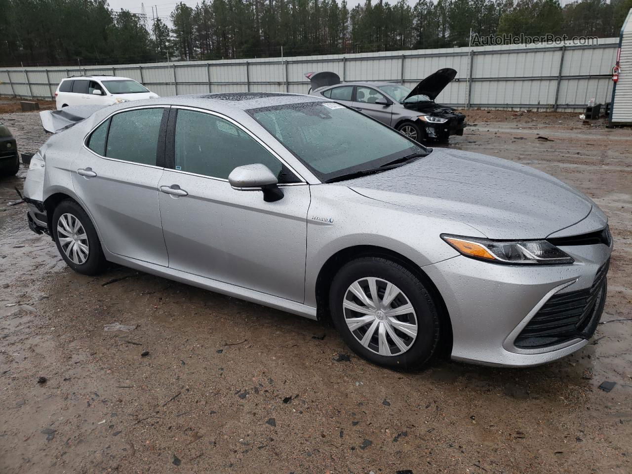 2021 Toyota Camry Le Silver vin: 4T1H31AK7MU562147