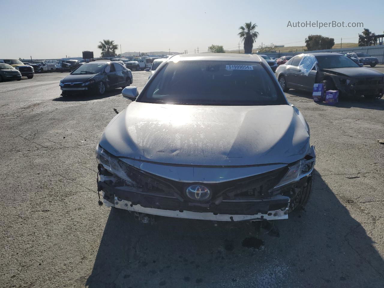 2021 Toyota Camry Le Silver vin: 4T1H31AK8MU569995