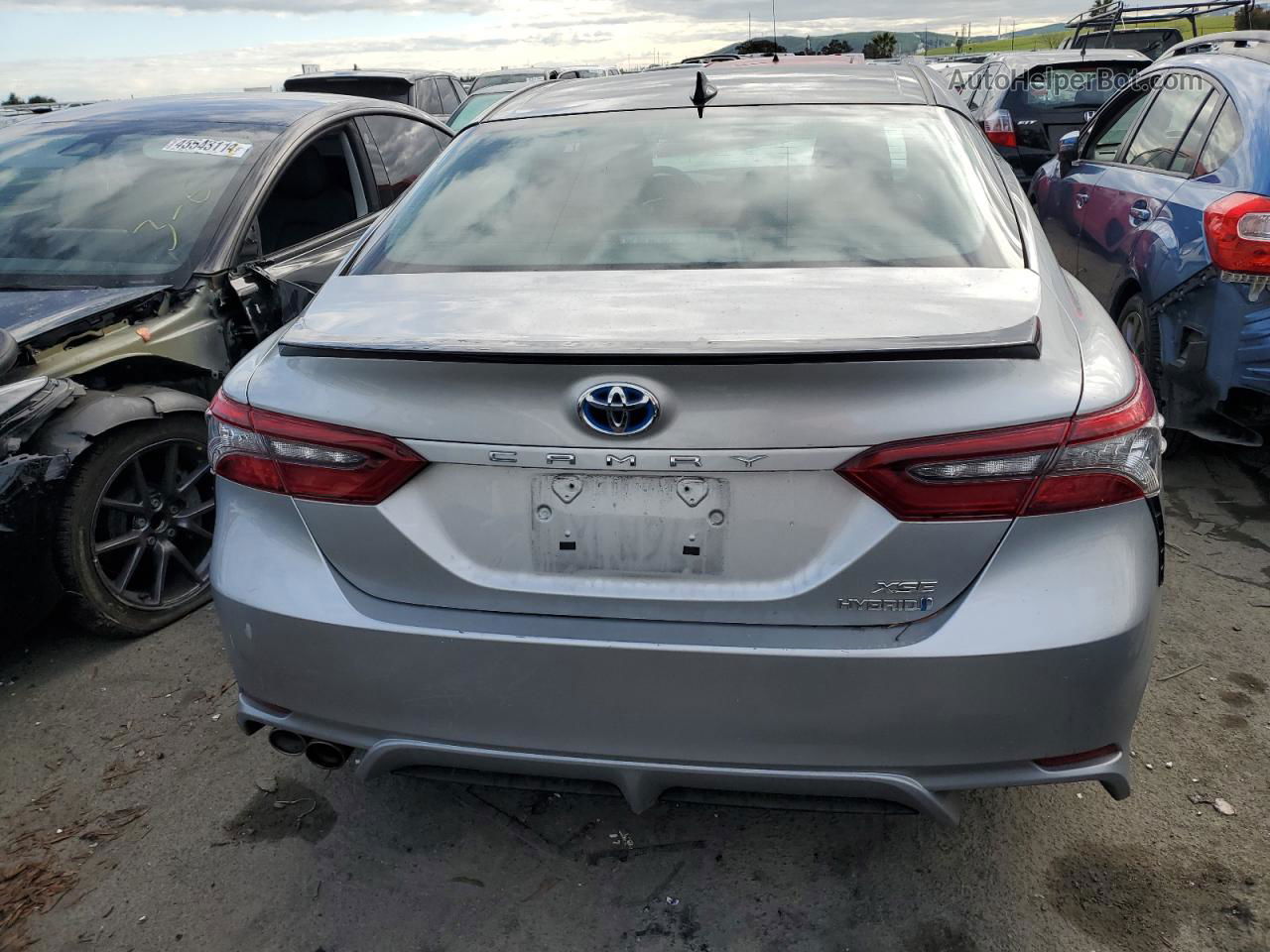 2021 Toyota Camry Xse Silver vin: 4T1K31AK0MU029739