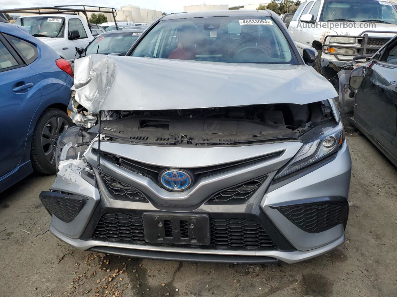 2021 Toyota Camry Xse Silver vin: 4T1K31AK0MU029739