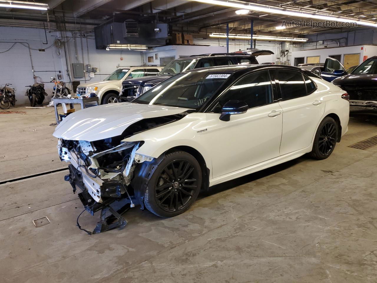 2021 Toyota Camry Xse White vin: 4T1K31AK2MU021769