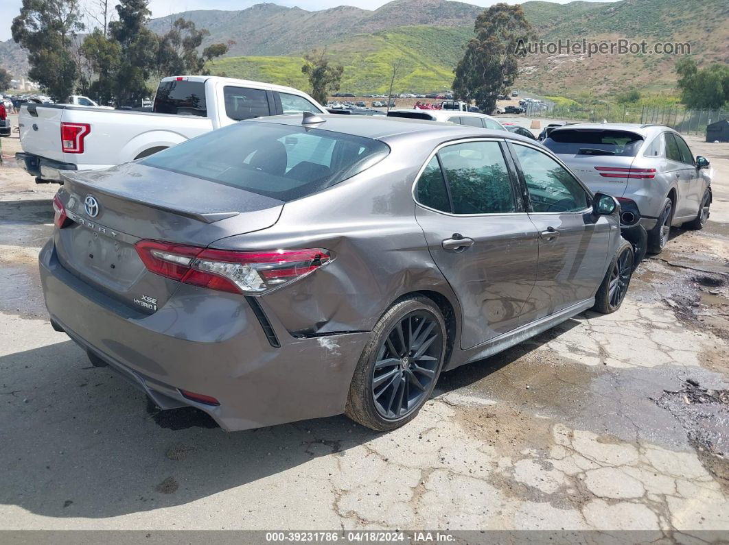 2021 Toyota Camry Xse Hybrid Gray vin: 4T1K31AK5MU565814