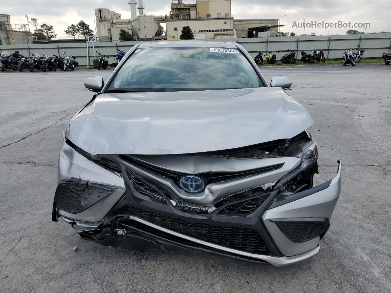 2021 Toyota Camry Xse Silver vin: 4T1K31AK7MU566110