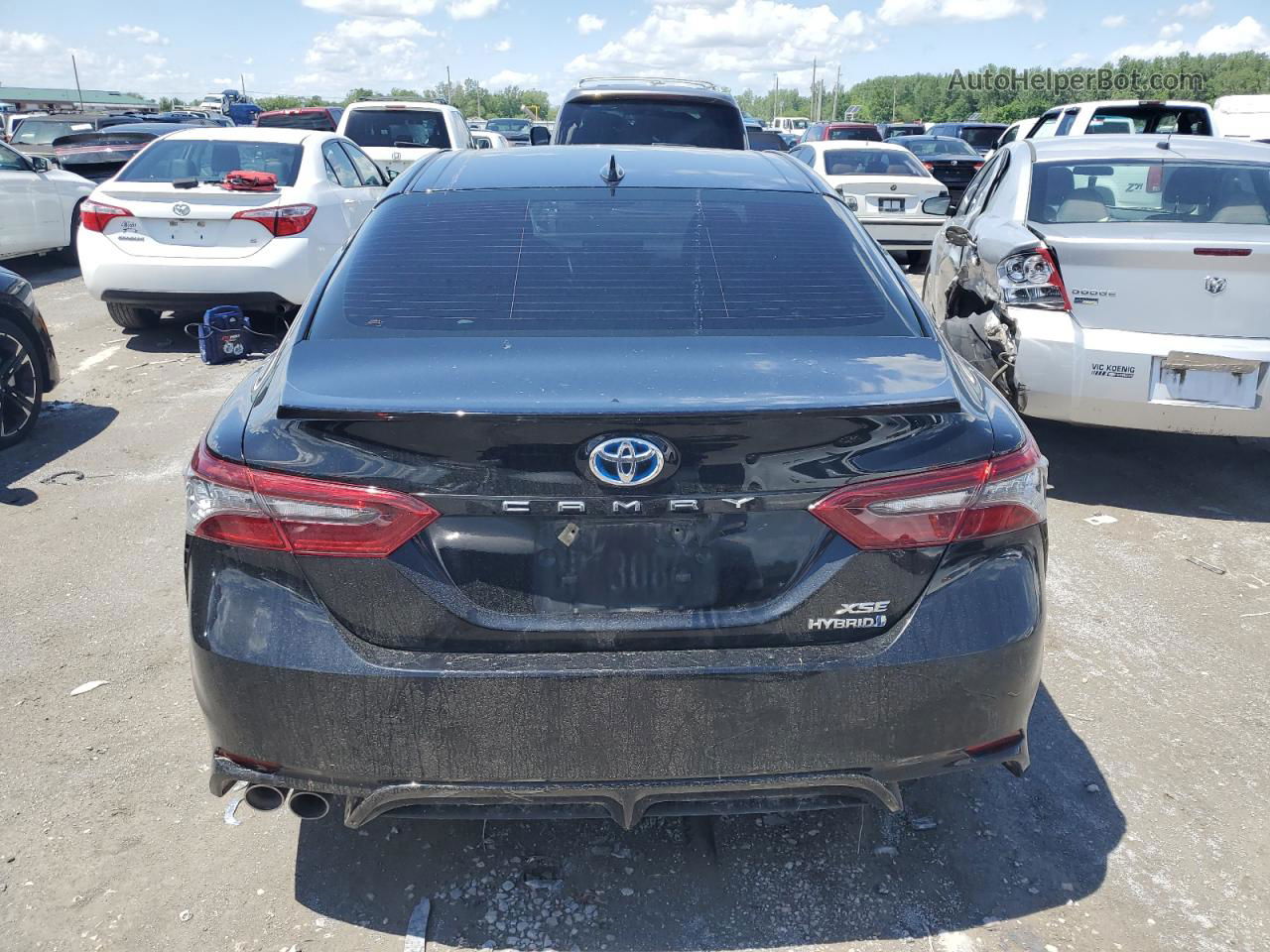 2021 Toyota Camry Xse Black vin: 4T1K31AK8MU030797