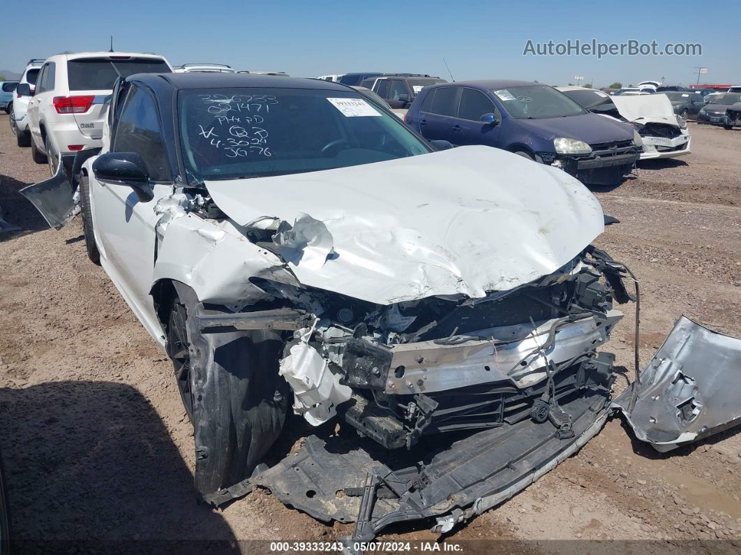 2021 Toyota Camry Xse Hybrid White vin: 4T1K31AKXMU021471