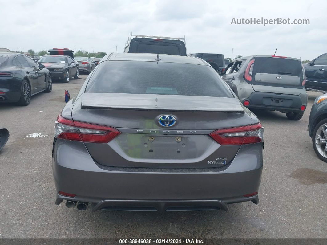 2021 Toyota Camry Xse Hybrid Gray vin: 4T1K31AKXMU029778