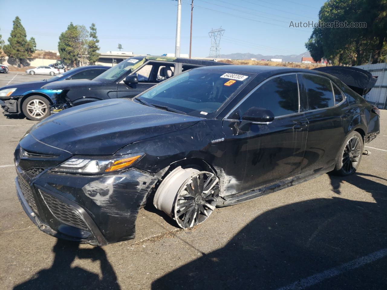 2021 Toyota Camry Xse Black vin: 4T1K31AKXMU565162