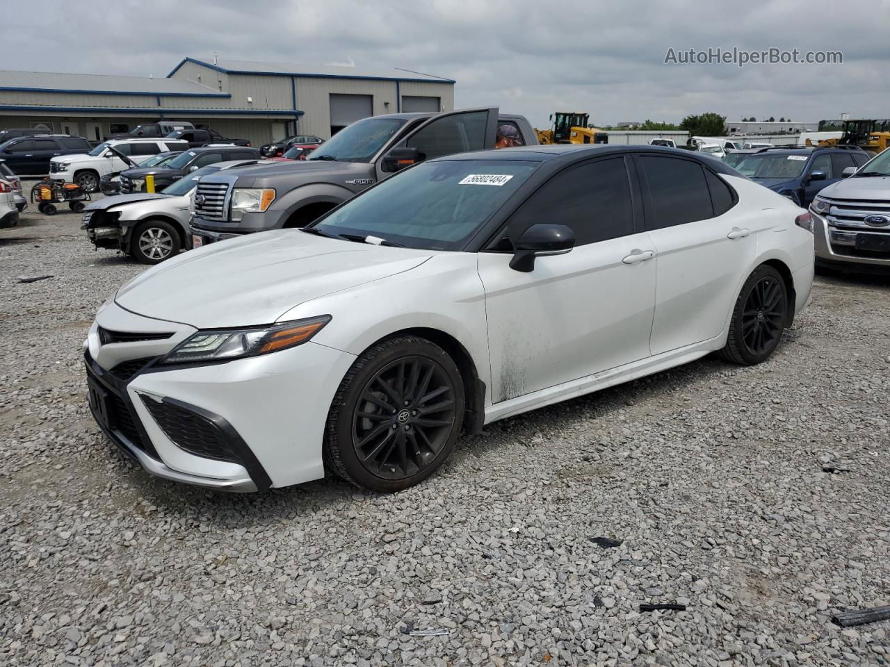 2021 Toyota Camry Xse White vin: 4T1K61AK0MU404438