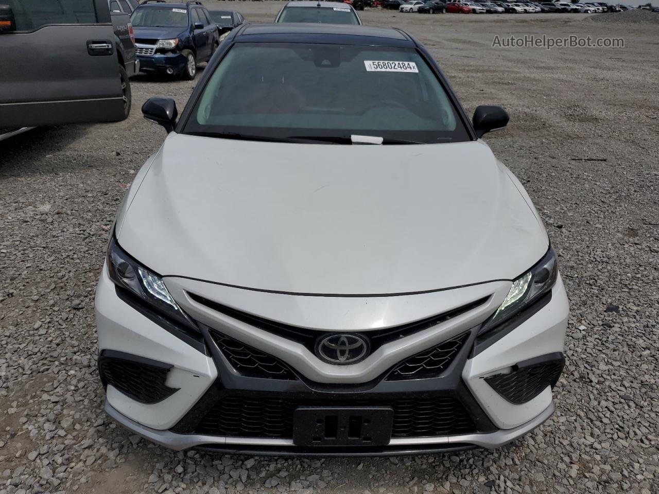 2021 Toyota Camry Xse Белый vin: 4T1K61AK0MU404438