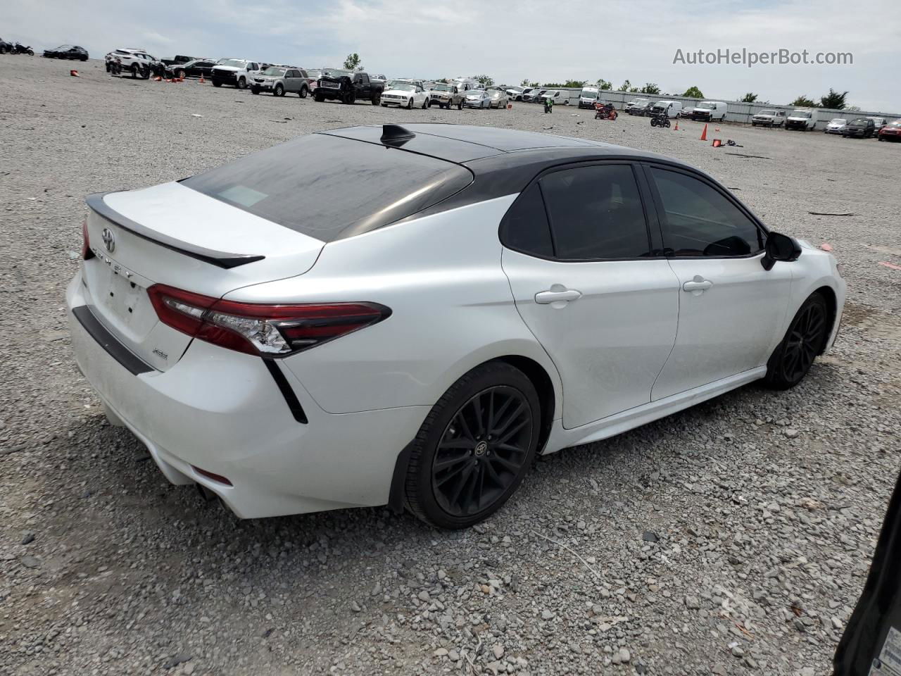 2021 Toyota Camry Xse White vin: 4T1K61AK0MU404438