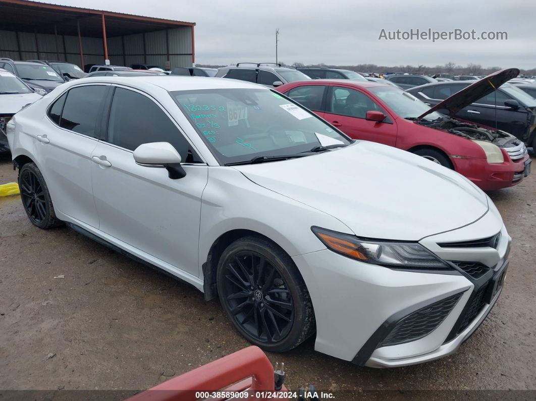 2021 Toyota Camry Xse White vin: 4T1K61AK0MU542190