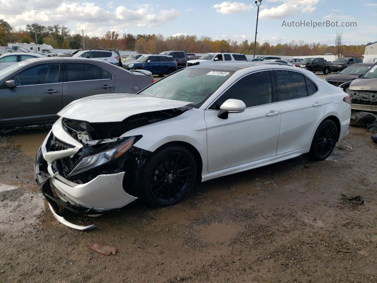 2021 Toyota Camry Xse Белый vin: 4T1K61AK1MU409745