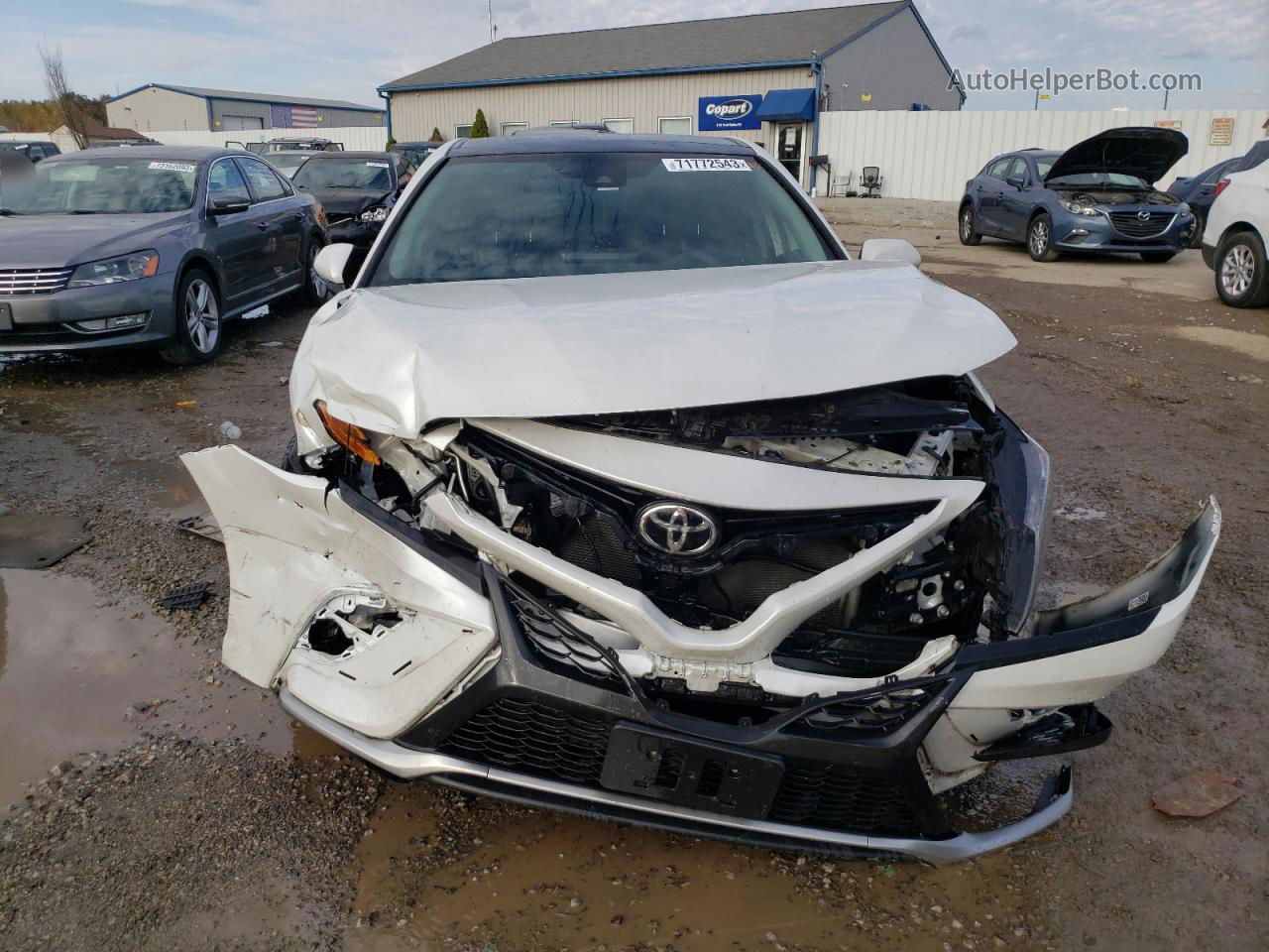 2021 Toyota Camry Xse Белый vin: 4T1K61AK1MU409745