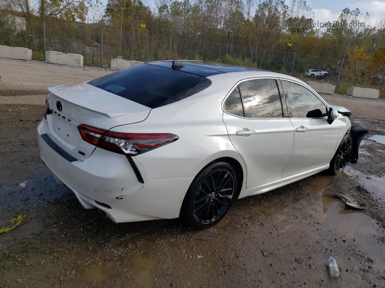 2021 Toyota Camry Xse White vin: 4T1K61AK1MU409745