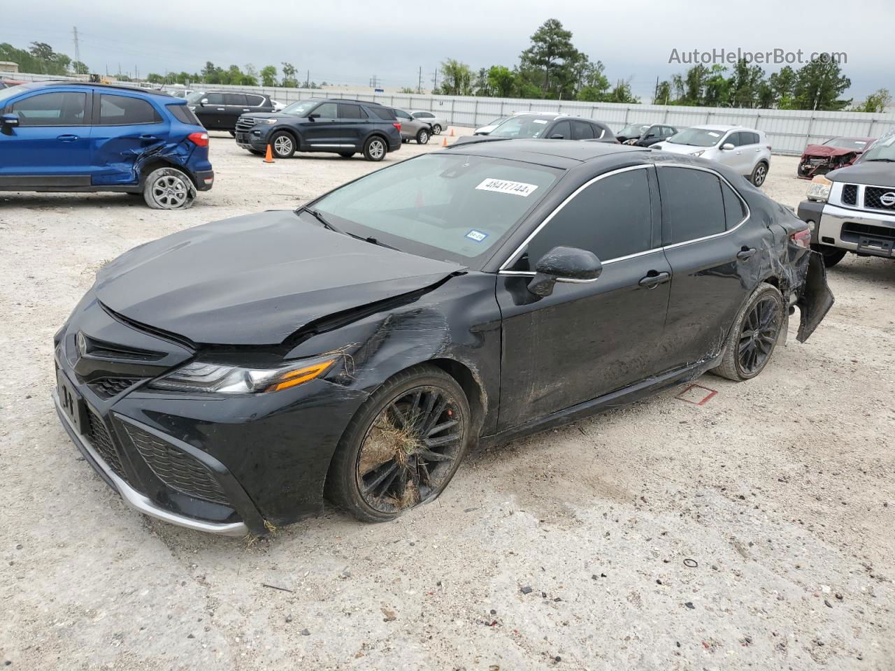 2021 Toyota Camry Xse Black vin: 4T1K61AK1MU425105