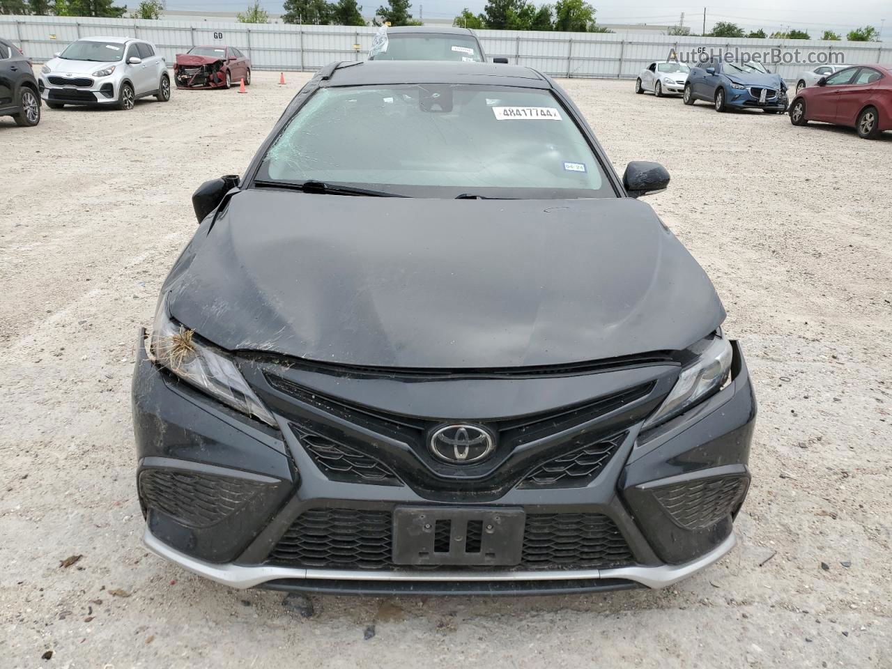 2021 Toyota Camry Xse Black vin: 4T1K61AK1MU425105