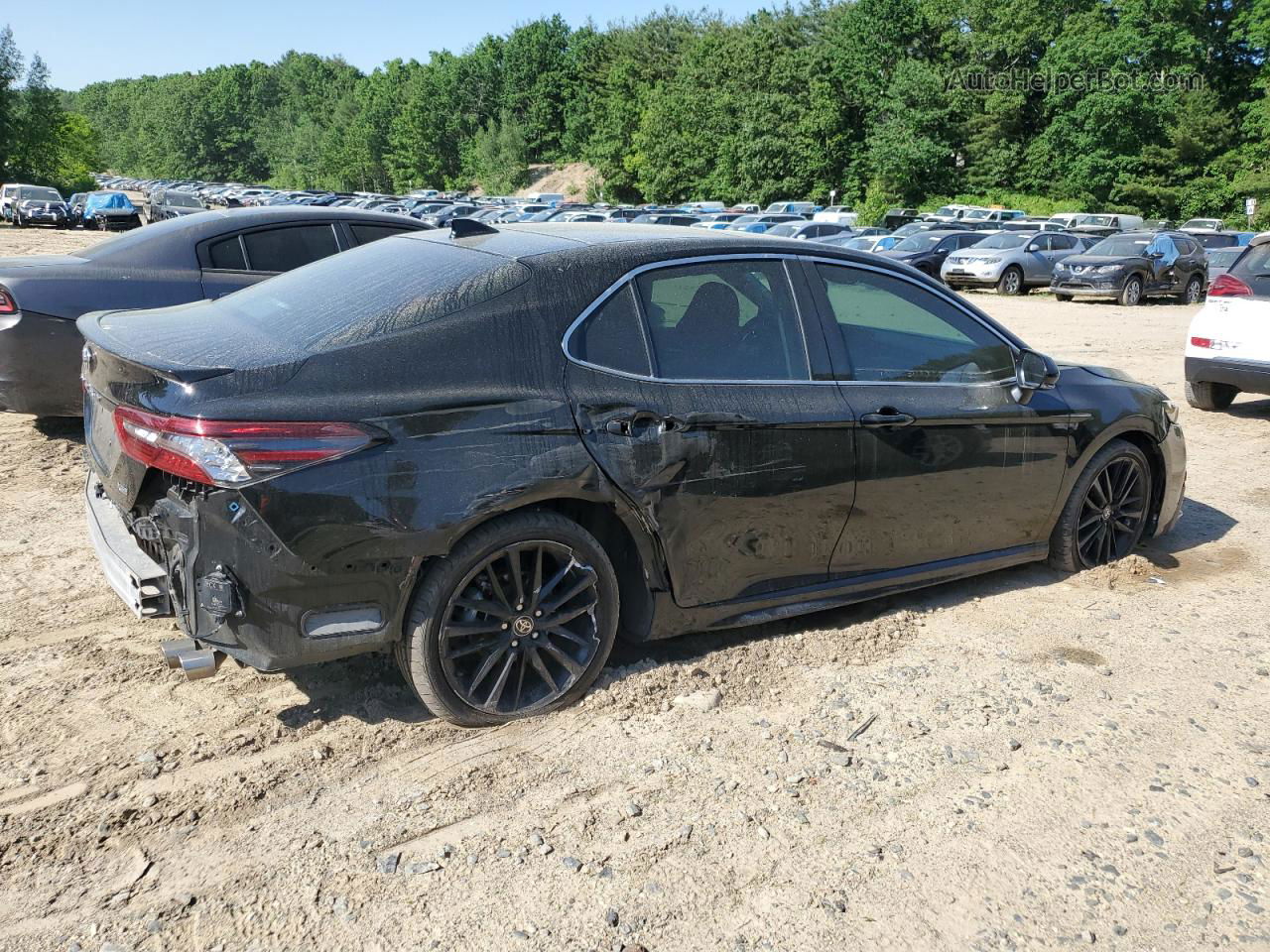 2021 Toyota Camry Xse Black vin: 4T1K61AK1MU429137