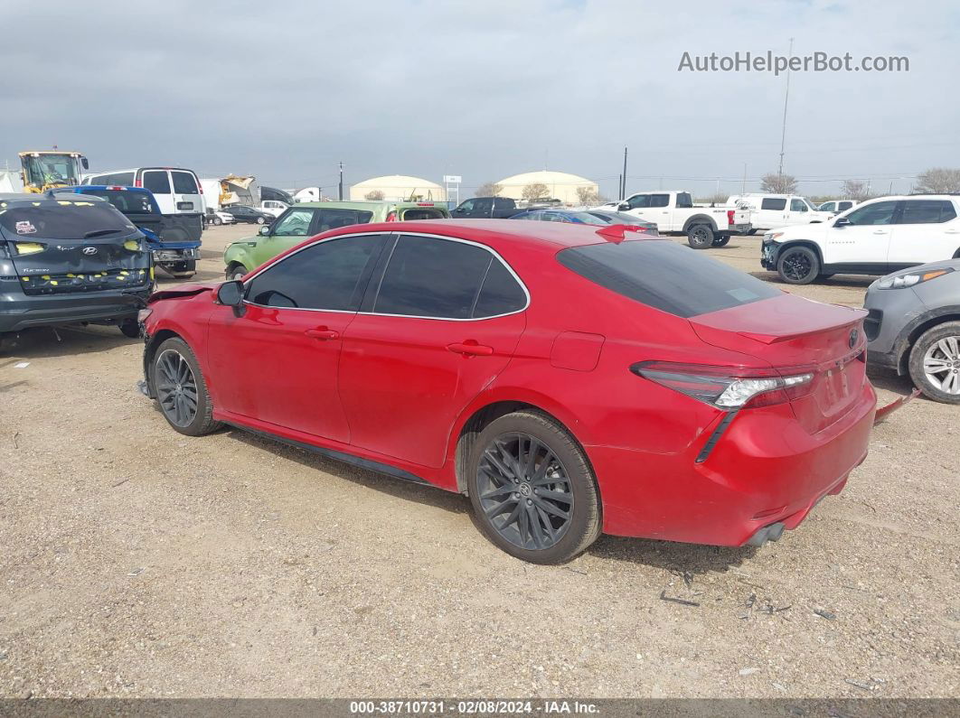 2021 Toyota Camry Xse Red vin: 4T1K61AK1MU455771