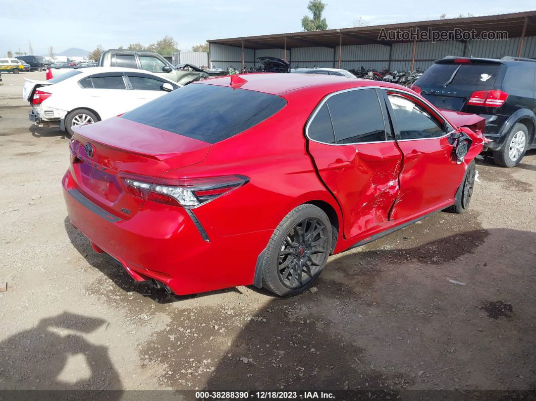 2021 Toyota Camry Xse Красный vin: 4T1K61AK1MU485420