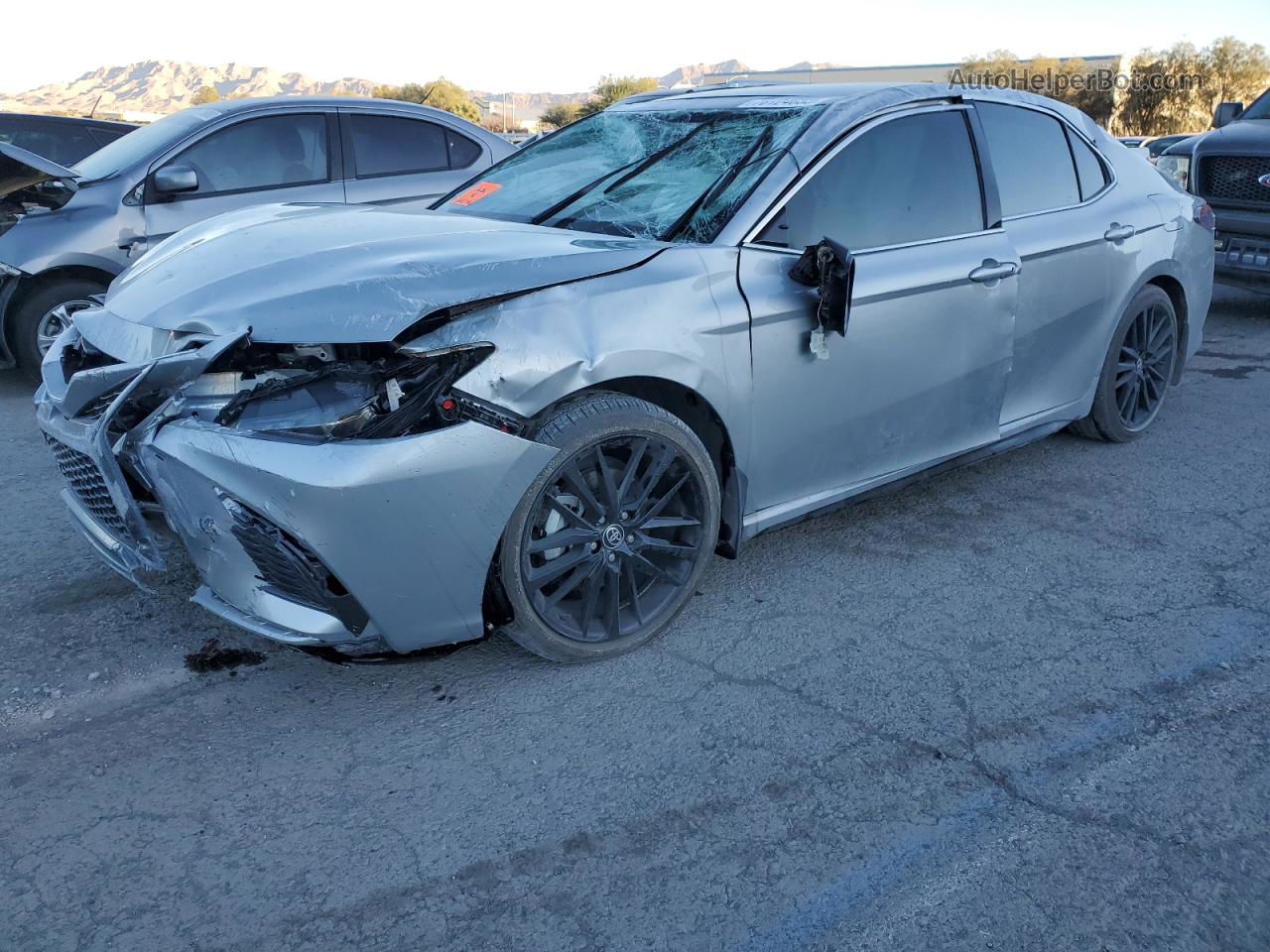 2021 Toyota Camry Xse Silver vin: 4T1K61AK1MU489791