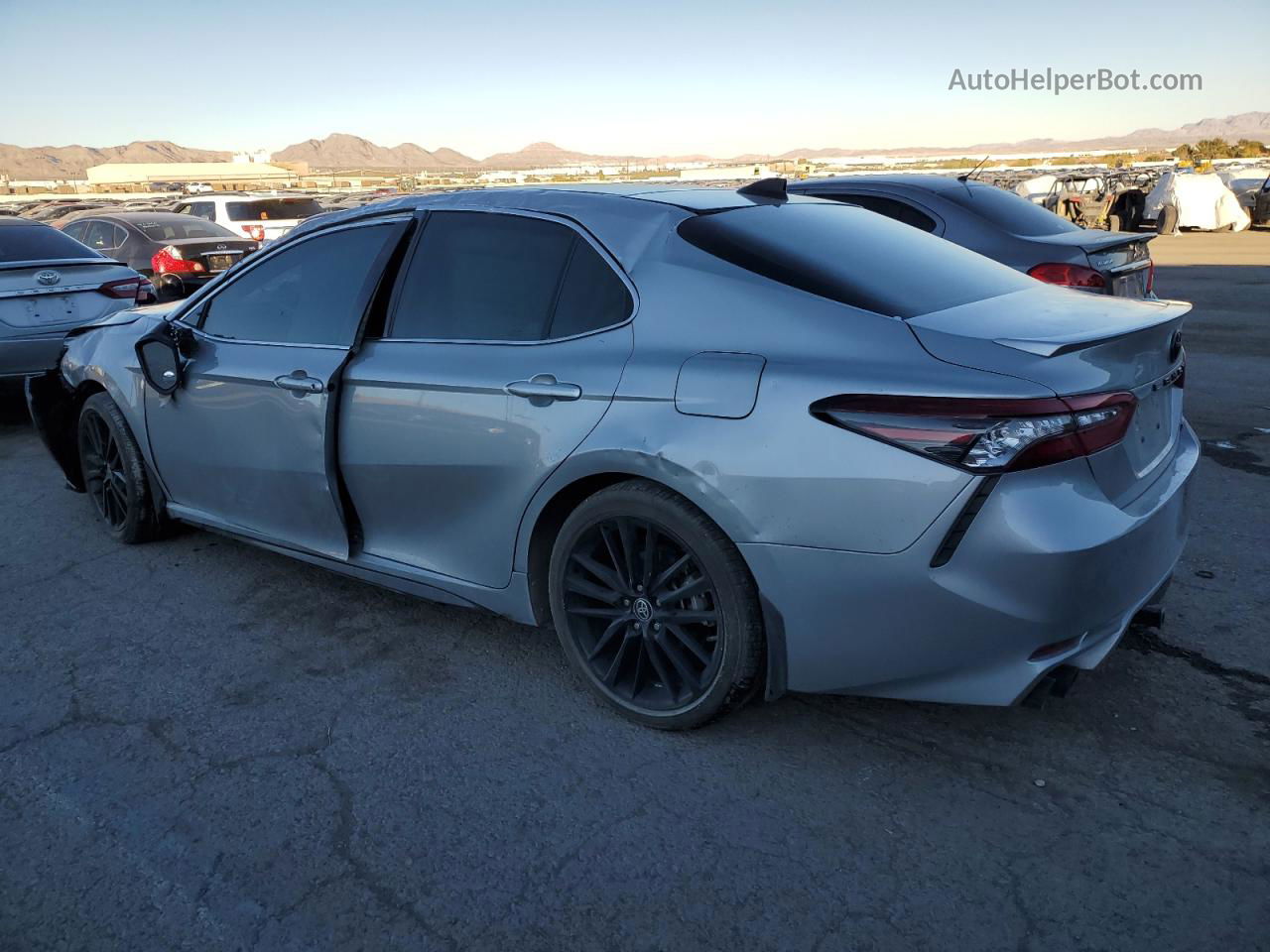 2021 Toyota Camry Xse Silver vin: 4T1K61AK1MU489791