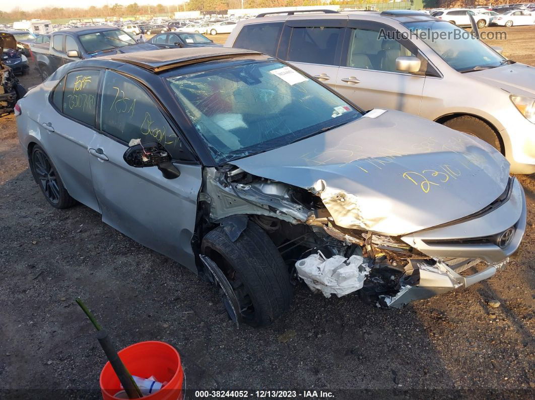 2021 Toyota Camry Xse Silver vin: 4T1K61AK2MU453687