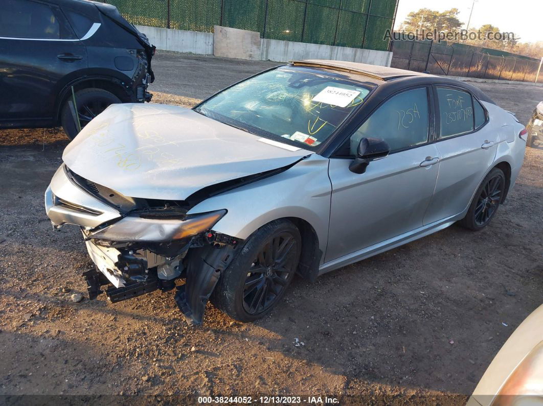 2021 Toyota Camry Xse Silver vin: 4T1K61AK2MU453687