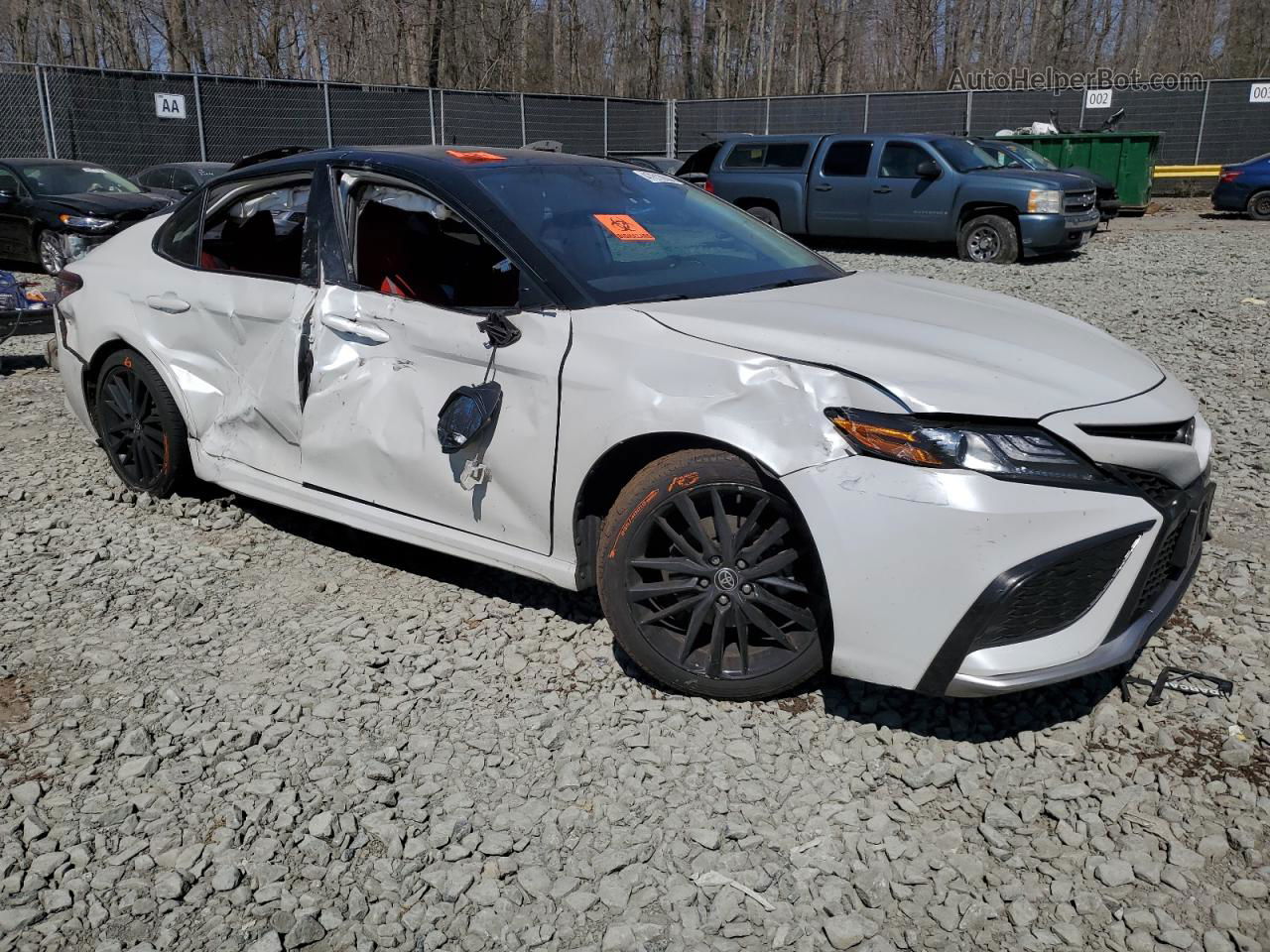 2021 Toyota Camry Xse White vin: 4T1K61AK2MU460932