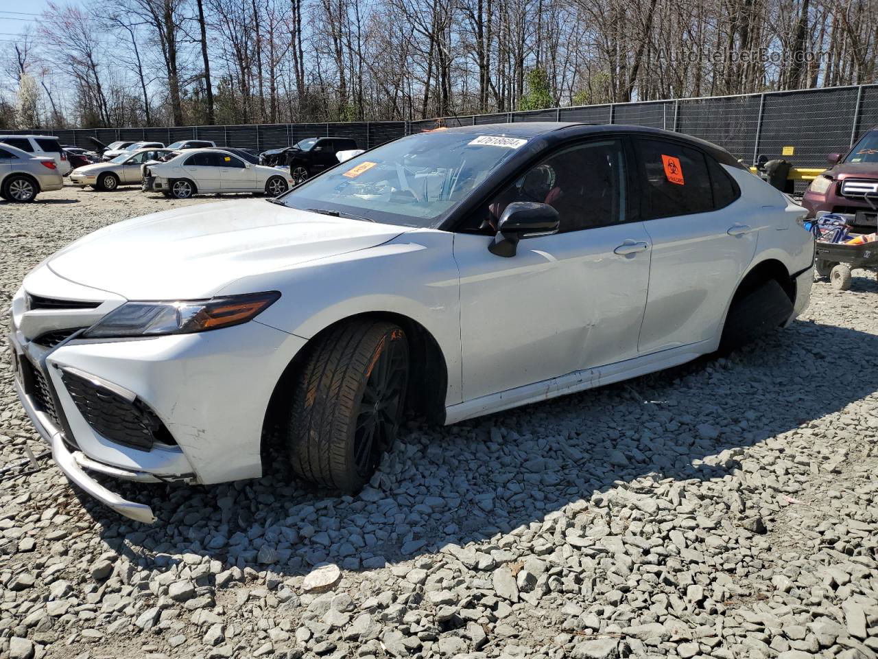 2021 Toyota Camry Xse White vin: 4T1K61AK2MU460932