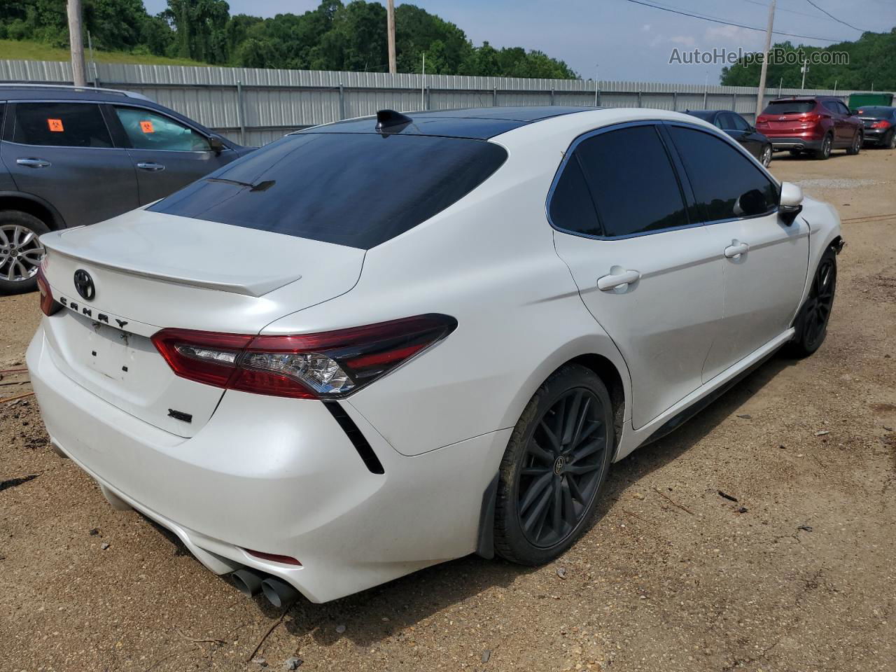 2021 Toyota Camry Xse Белый vin: 4T1K61AK2MU483210