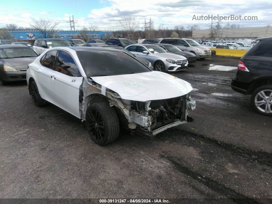 2021 Toyota Camry Xse White vin: 4T1K61AK2MU483210